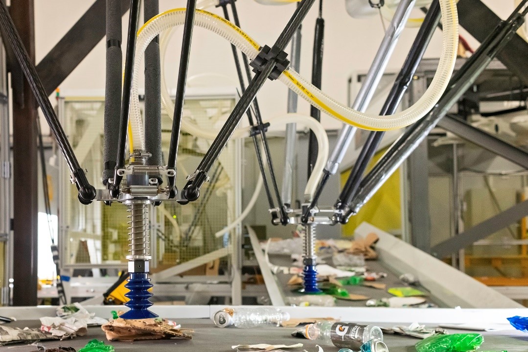 Robot AI phân loại rác thải