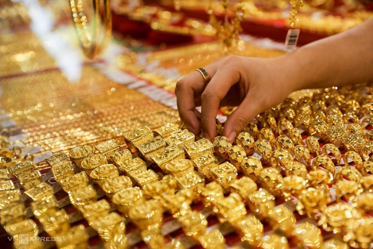 Giá vàng tăng trở lại