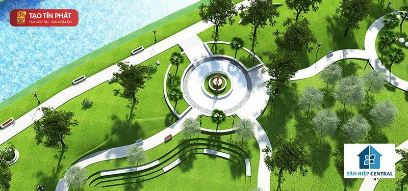 Xuất hiện công viên lớn nhất phường Tân Hiệp