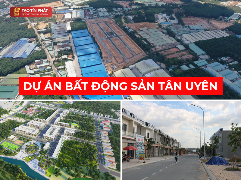 Các dự án bất động sản Tân Uyên Bình Dương nổi bật