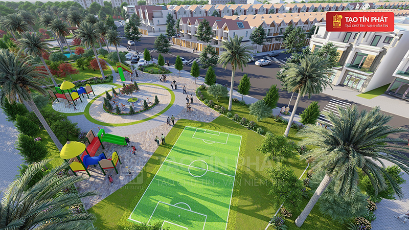 TAN HIEP CENTRAL sở hữu công viên lớn nhất Tân Hiệp