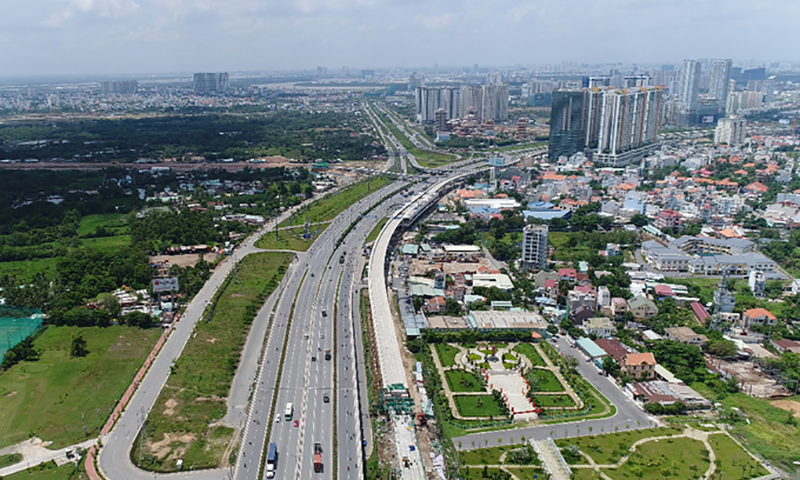 Giá đất tại thị trường bất động sản phía Đông TP HCM cao hơn rất nhiều so với khung giá