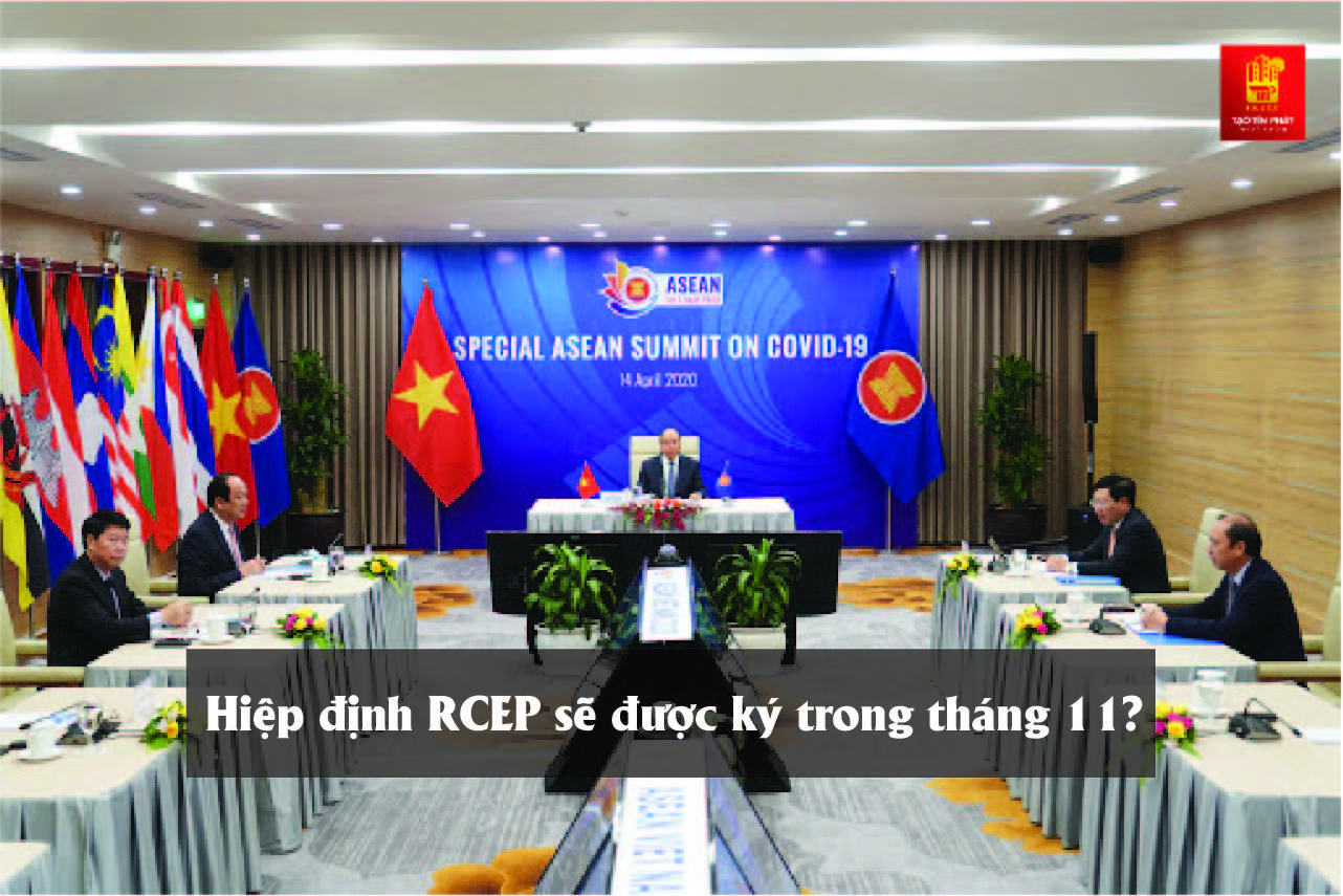 Hiệp định RCEP sẽ được ký trong tháng 11?