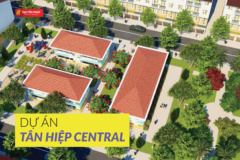 Phối cảnh dự án Tân Hiệp Central