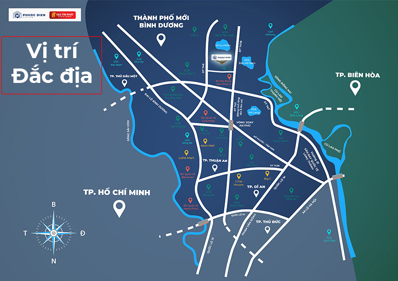 Phước Điền Citizen sở hữu vị trí "Vàng"
