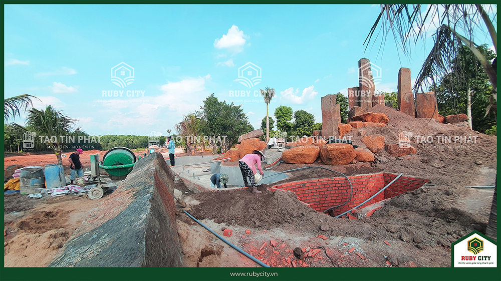 Tiến độ dự án Ruby City Bình Phước ngày 01/5/2021 - (01)