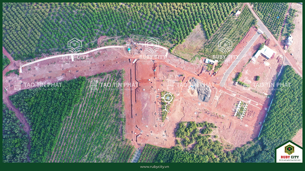 Tiến độ dự án Ruby City Bình Phước ngày 01/5/2021 - (03)