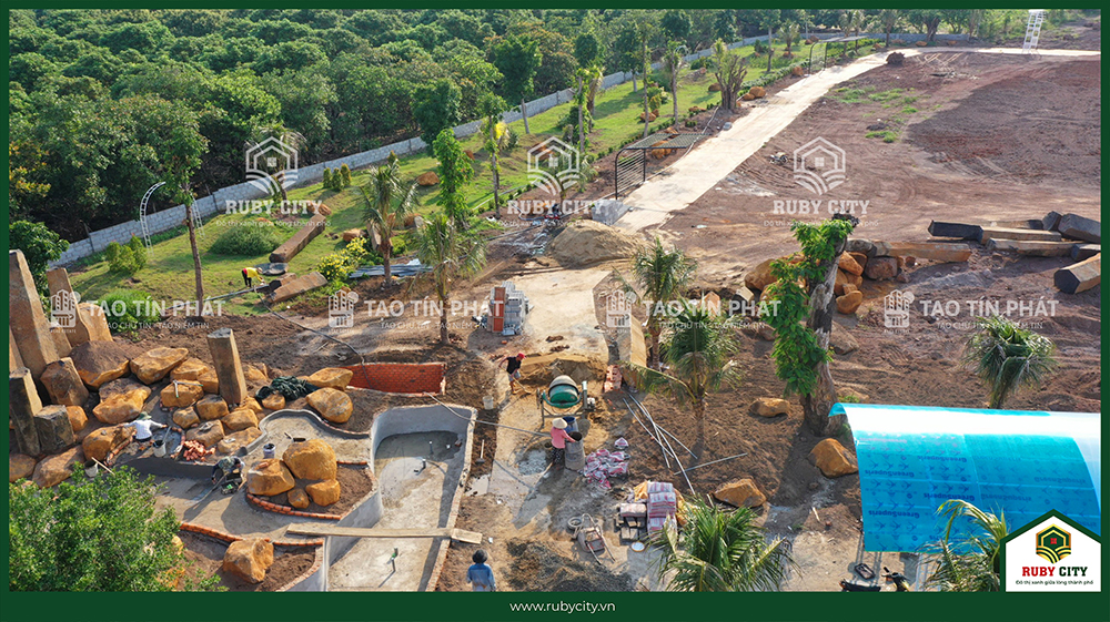 Tiến độ dự án Ruby City Bình Phước ngày 01/5/2021 - (04)