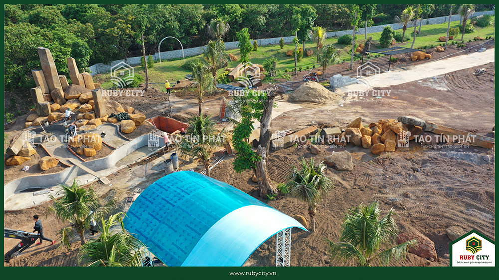 Tiến độ dự án Ruby City Bình Phước ngày 01/5/2021 - (05)