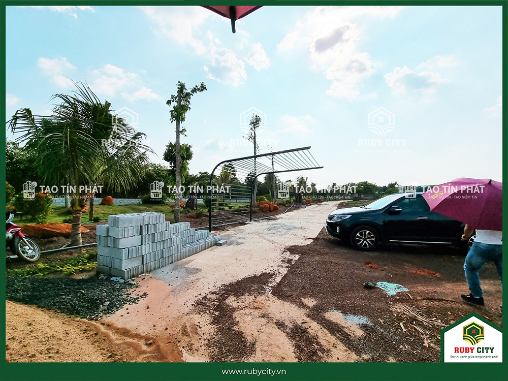 Tiến độ dự án Ruby City Bình Phước ngày 15/5/2021 - (01)